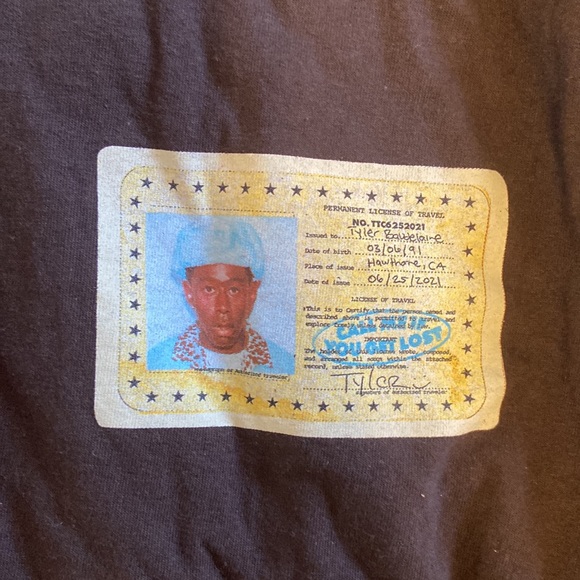 Tyler the creator concert t shirt LIMITED EDITION - Picture 2 of 3